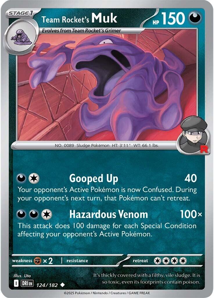 Team Rocket's Muk (124/182) [Scarlet & Violet: Destined Rivals] | Gamers Paradise
