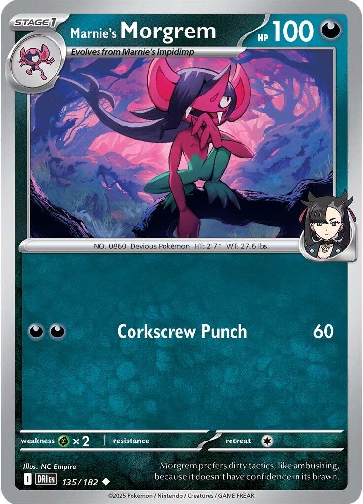 Marnie's Morgrem (135/182) [Scarlet & Violet: Destined Rivals] | Gamers Paradise