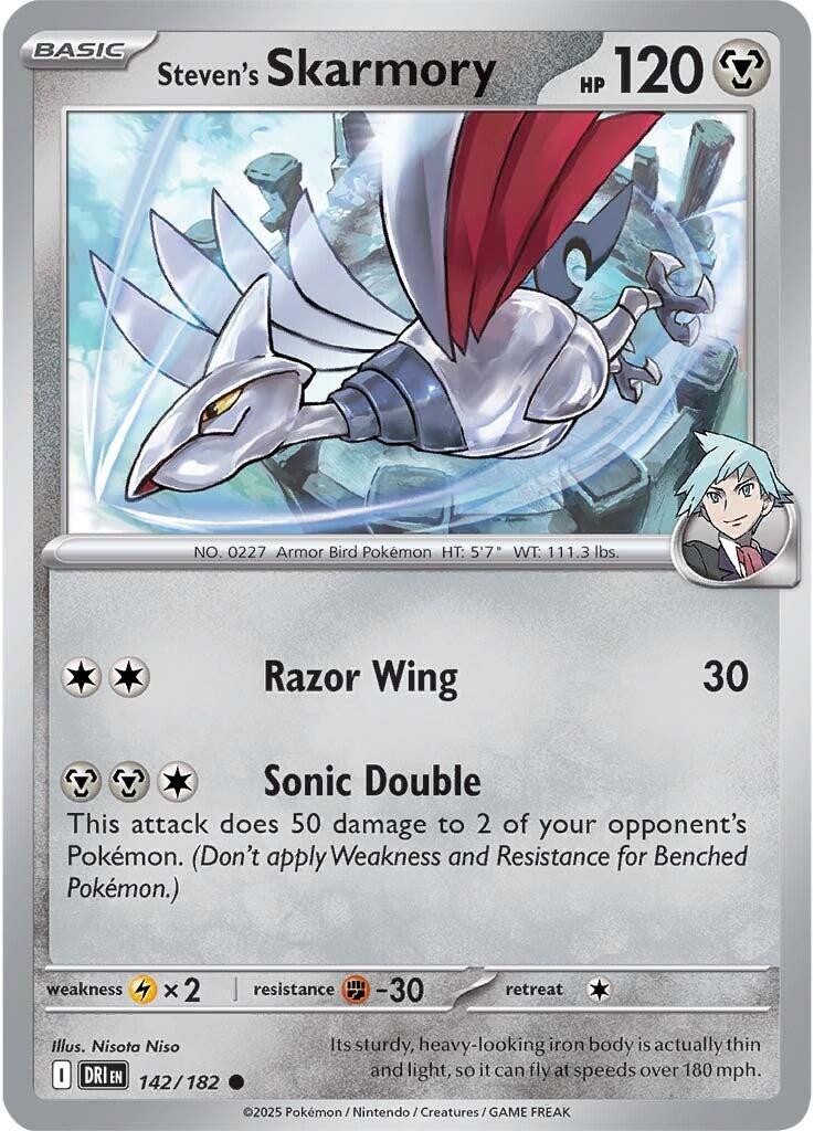 Steven's Skarmory (142/182) [Scarlet & Violet: Destined Rivals] | Gamers Paradise