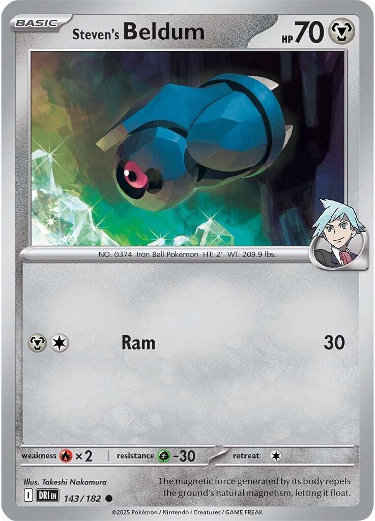 Steven's Beldum (143/182) [Scarlet & Violet: Destined Rivals] | Gamers Paradise