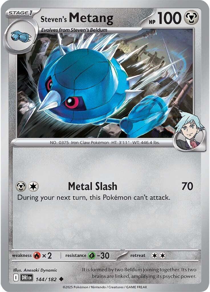 Steven's Metang (144/182) [Scarlet & Violet: Destined Rivals] | Gamers Paradise