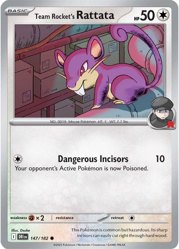 Team Rocket's Rattata (147/182) [Scarlet & Violet: Destined Rivals] | Gamers Paradise