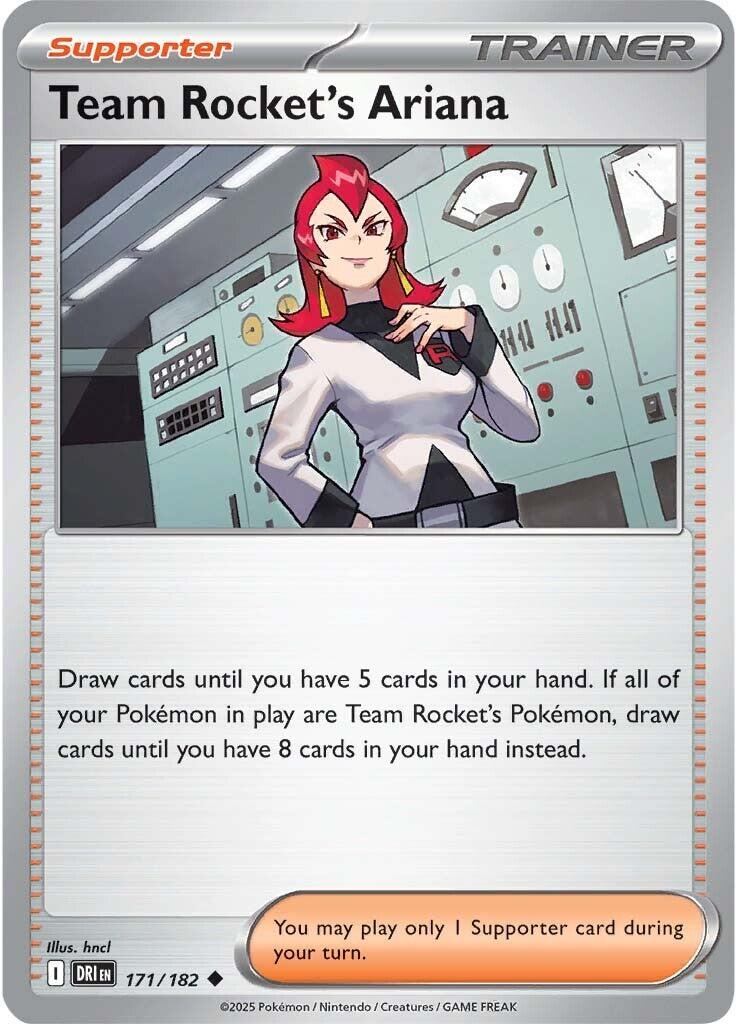 Team Rocket's Ariana (171/182) [Scarlet & Violet: Destined Rivals] | Gamers Paradise