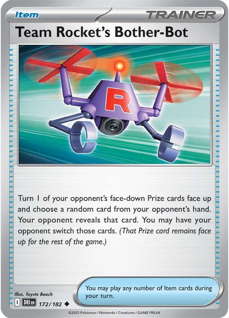 Team Rocket's Bother-Bot (172/182) [Scarlet & Violet: Destined Rivals] | Gamers Paradise