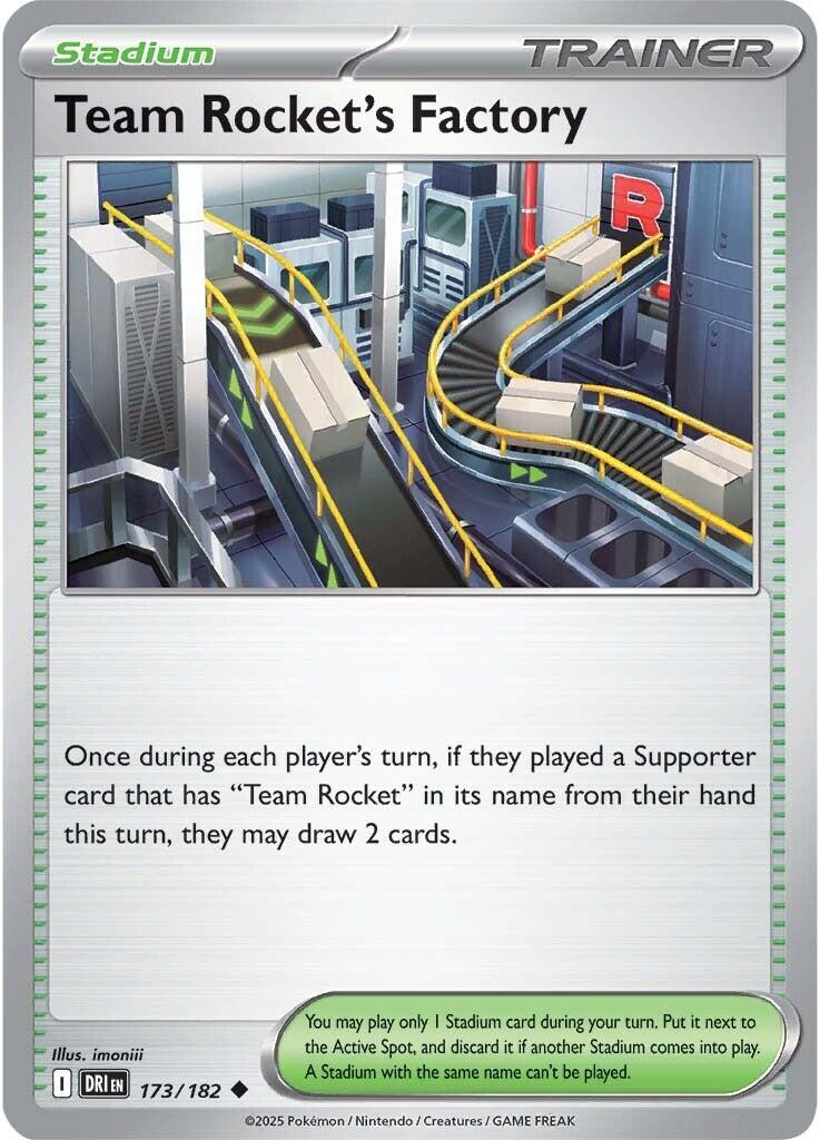 Team Rocket's Factory (173/182) [Scarlet & Violet: Destined Rivals] | Gamers Paradise