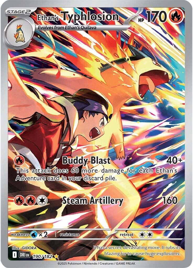 Ethan's Typhlosion (190/182) [Scarlet & Violet: Destined Rivals] | Gamers Paradise