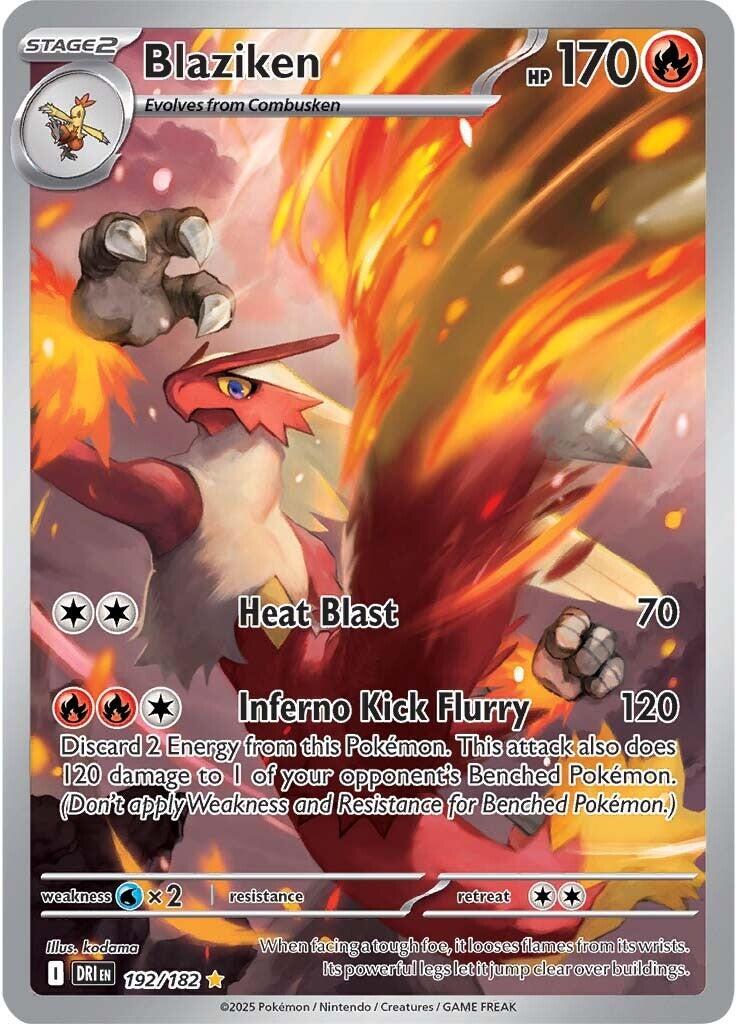 Blaziken (192/182) [Scarlet & Violet: Destined Rivals] | Gamers Paradise