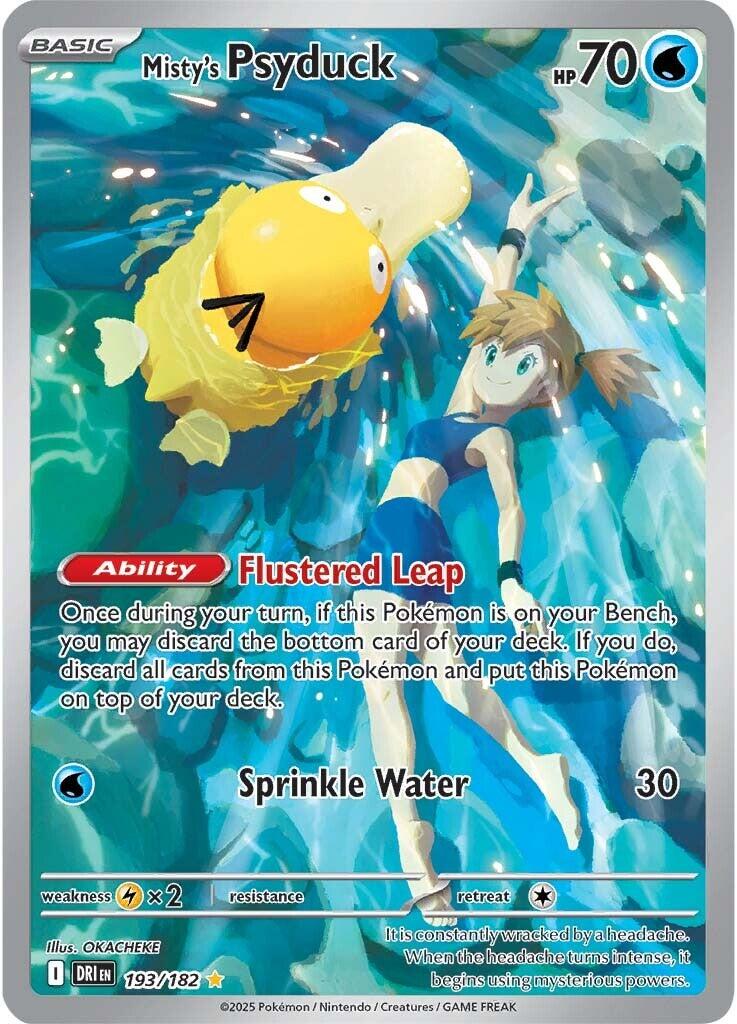 Misty's Psyduck (193/182) [Scarlet & Violet: Destined Rivals] | Gamers Paradise