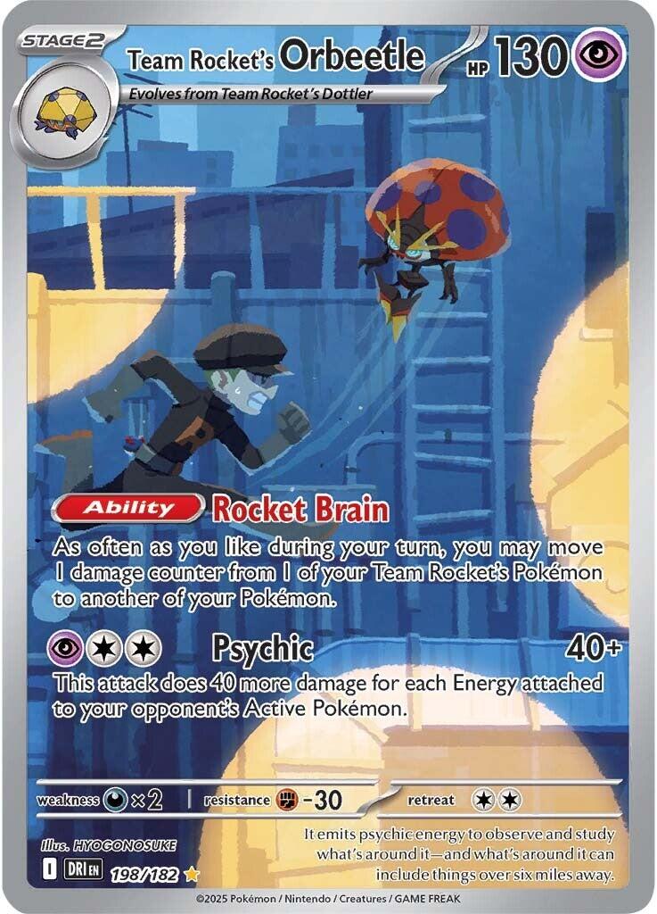Team Rocket's Orbeetle (198/182) [Scarlet & Violet: Destined Rivals] | Gamers Paradise