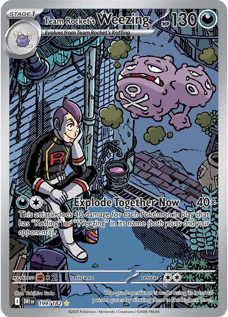 Team Rocket's Weezing (199/182) [Scarlet & Violet: Destined Rivals] | Gamers Paradise