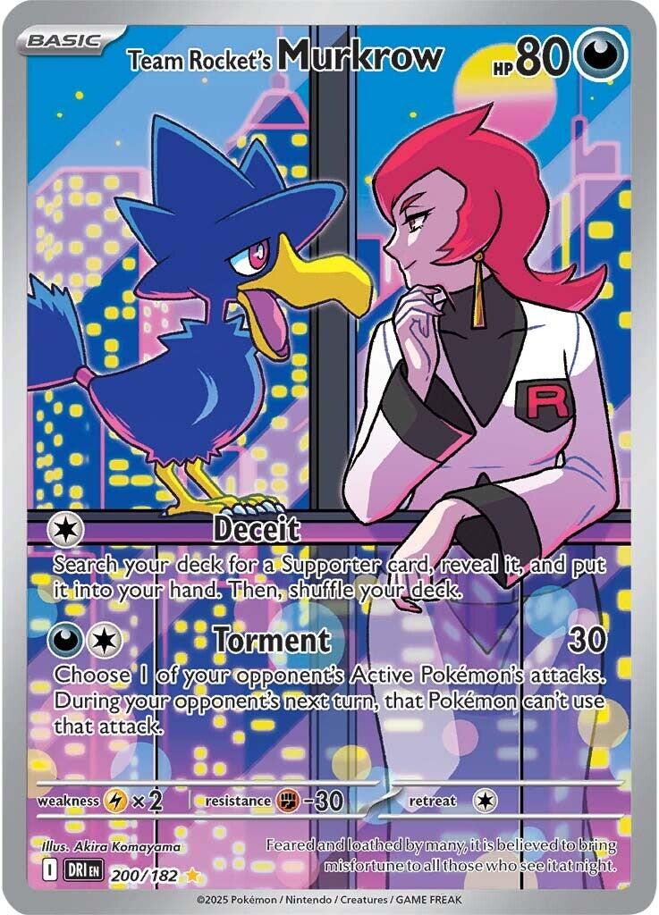 Team Rocket's Murkrow (200/182) [Scarlet & Violet: Destined Rivals] | Gamers Paradise