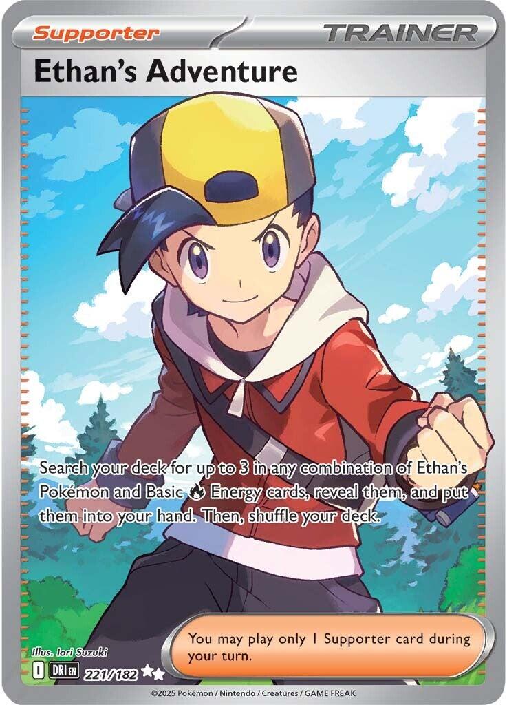 Ethan's Adventure (221/182) [Scarlet & Violet: Destined Rivals] | Gamers Paradise