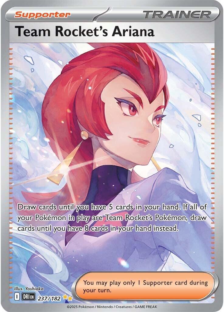 Team Rocket's Ariana (237/182) [Scarlet & Violet: Destined Rivals] | Gamers Paradise