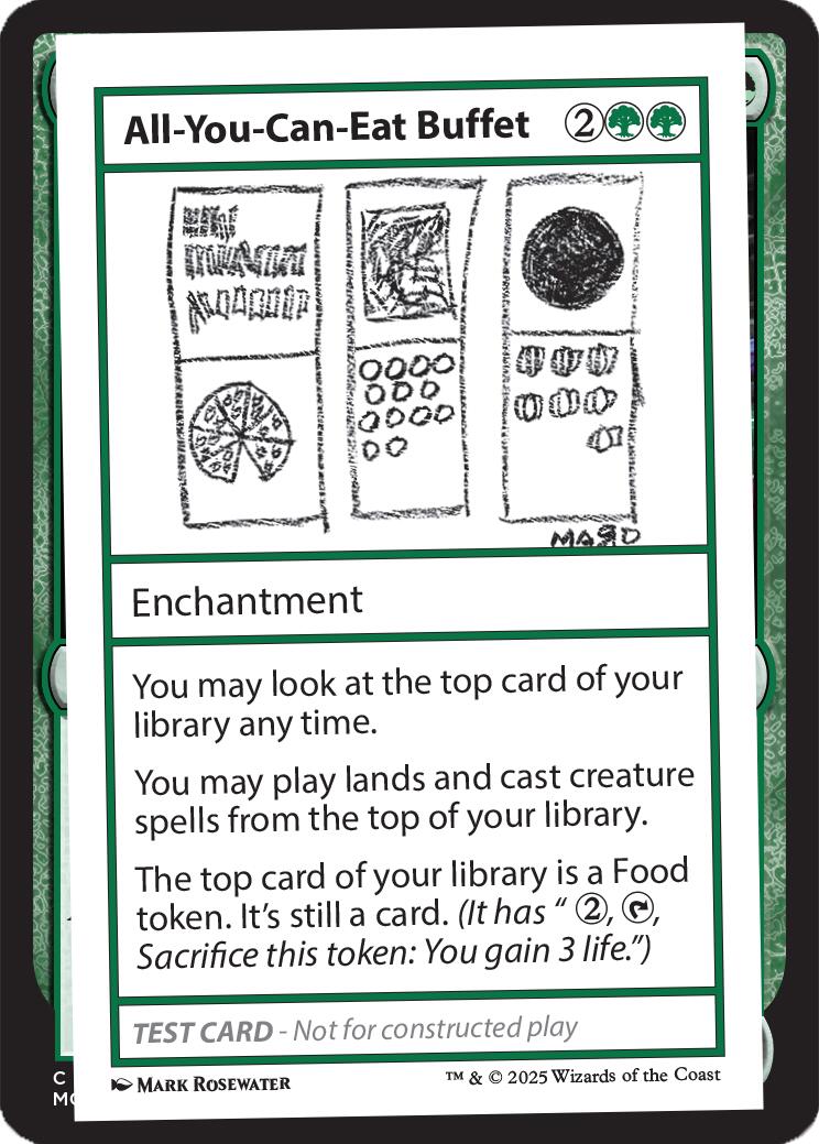 All-You-Can-Eat Buffet [Mystery Booster Playtest Cards] | Gamers Paradise