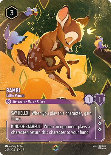 Bambi - Little Prince (Enchanted) (209/204) [Reign of Jafar] | Gamers Paradise