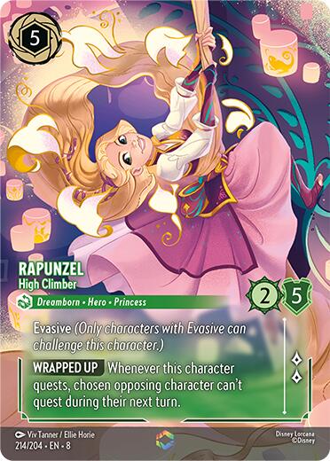 Rapunzel - High Climber (Enchanted) (214/204) [Reign of Jafar] | Gamers Paradise