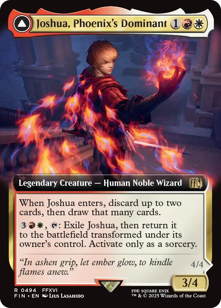 Joshua, Phoenix's Dominant (Extended Art) [FINAL FANTASY] | Gamers Paradise