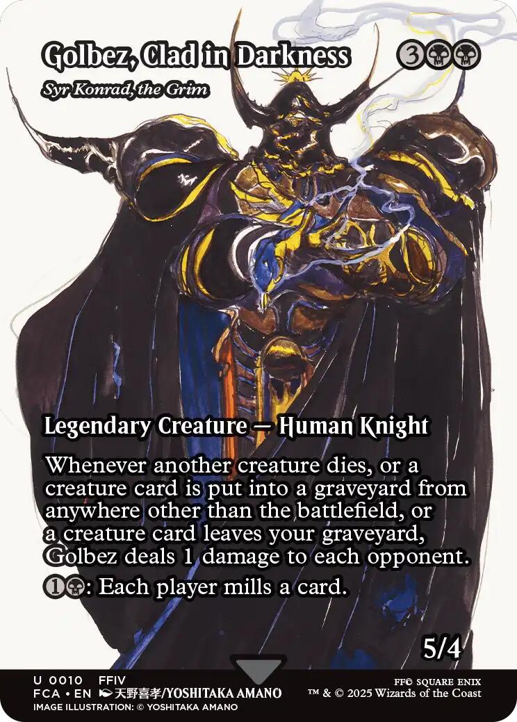 Golbez, Clad in Darkness - Syr Konrad, the Grim (Showcase) [FINAL FANTASY : Through the Ages] | Gamers Paradise