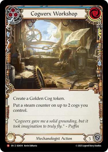 Cogwerx Workshop [SEA014] (High Seas)  Rainbow Foil | Gamers Paradise