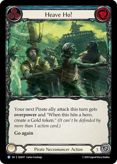 Heave Ho! [SEA057] (High Seas)  Rainbow Foil | Gamers Paradise