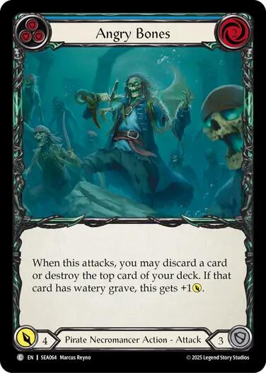 Angry Bones (Blue) [SEA064] (High Seas) | Gamers Paradise