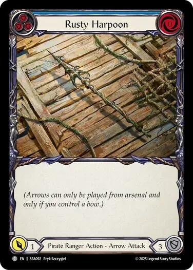 Rusty Harpoon [SEA092] (High Seas)  Rainbow Foil | Gamers Paradise