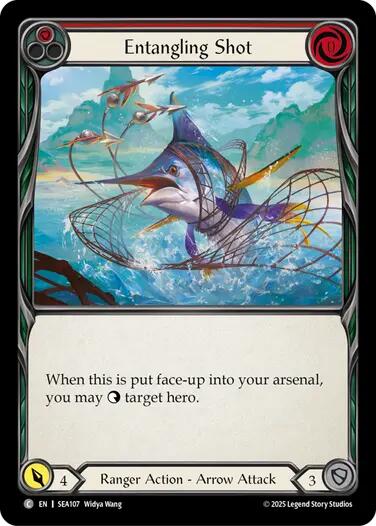 Entangling Shot [SEA107] (High Seas)  Rainbow Foil | Gamers Paradise