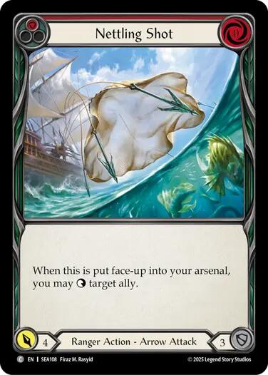 Nettling Shot [SEA108] (High Seas)  Rainbow Foil | Gamers Paradise