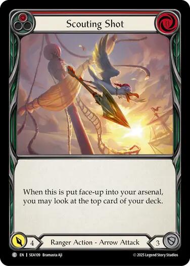Scouting Shot [SEA109] (High Seas)  Rainbow Foil | Gamers Paradise