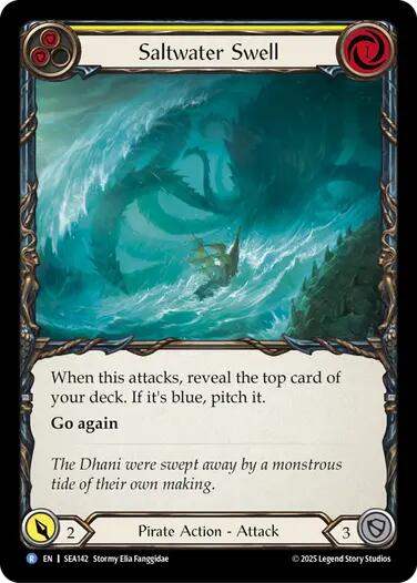 Saltwater Swell (Yellow) [SEA142] (High Seas) | Gamers Paradise