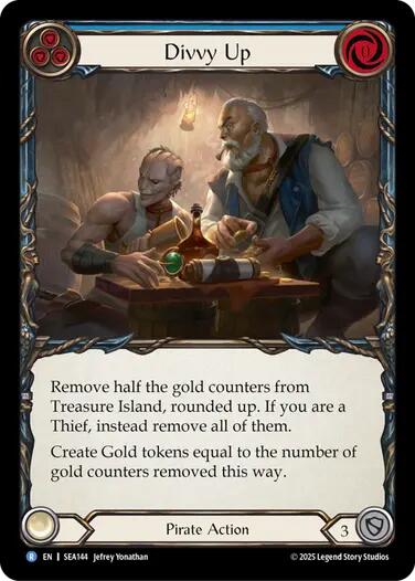 Divvy Up [SEA144] (High Seas)  Rainbow Foil | Gamers Paradise