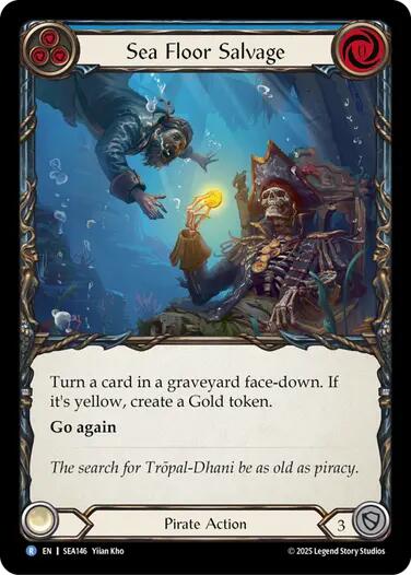 Sea Floor Salvage [SEA146] (High Seas)  Rainbow Foil | Gamers Paradise