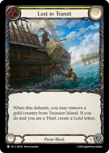 Lost in Transit [SEA151] (High Seas)  Rainbow Foil | Gamers Paradise