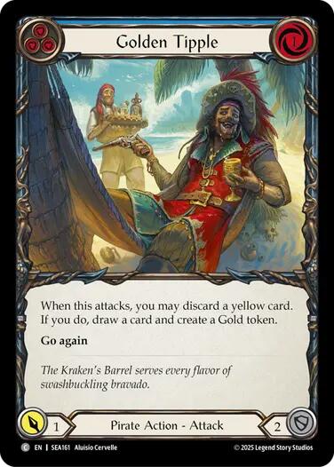 Golden Tipple (Blue) [SEA161] (High Seas) | Gamers Paradise