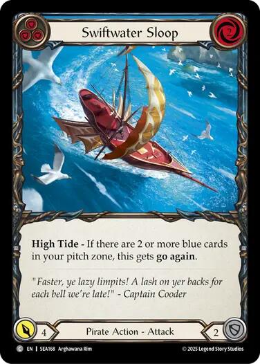 Swiftwater Sloop (Blue) [SEA168] (High Seas) | Gamers Paradise