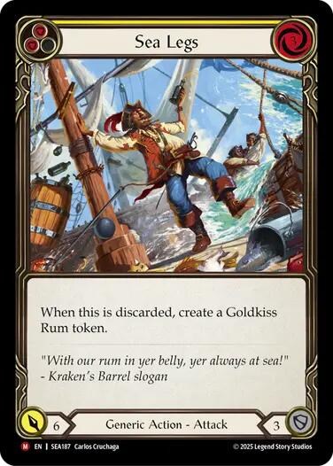 Sea Legs [SEA187] (High Seas)  Rainbow Foil | Gamers Paradise