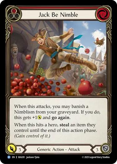 Jack Be Nimble [SEA201] (High Seas)  Rainbow Foil | Gamers Paradise