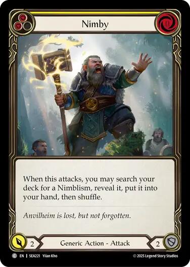 Nimby (Yellow) [SEA221] (High Seas)  Rainbow Foil | Gamers Paradise