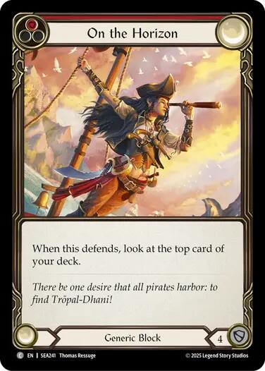 On the Horizon (Red) [SEA241] (High Seas) | Gamers Paradise