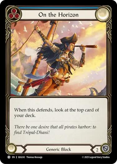 On the Horizon (Blue) [SEA243] (High Seas) | Gamers Paradise
