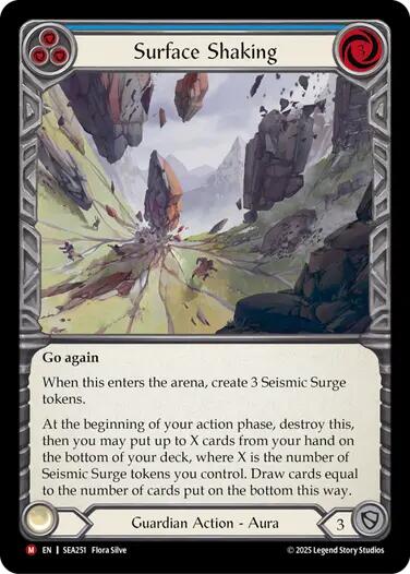 Surface Shaking [SEA251] (High Seas)  Rainbow Foil | Gamers Paradise