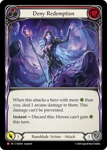 Deny Redemption [SEA254] (High Seas)  Rainbow Foil | Gamers Paradise