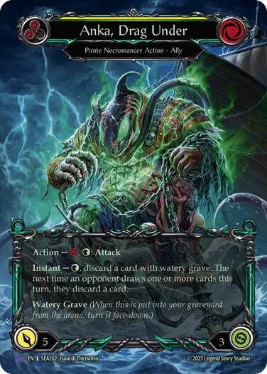 Anka, Drag Under [SEA262] (High Seas)  Cold Foil | Gamers Paradise