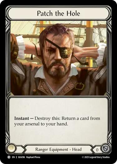 Patch the Hole (Treasure) [SEA096] (High Seas)  Cold Foil | Gamers Paradise