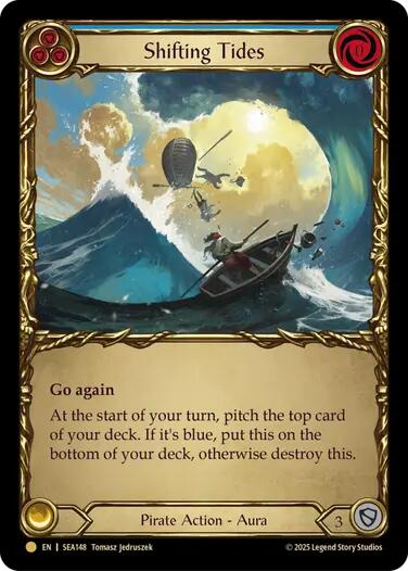 Shifting Tides (Treasure) [SEA148] (High Seas)  Cold Foil | Gamers Paradise
