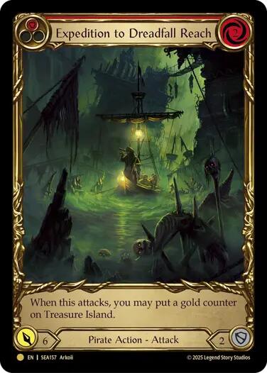 Expedition to Dreadfall Reach (Treasure) [SEA157] (High Seas)  Cold Foil | Gamers Paradise