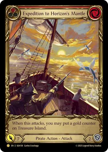 Expedition to Horizon's Mantle (Treasure) [SEA158] (High Seas)  Cold Foil | Gamers Paradise