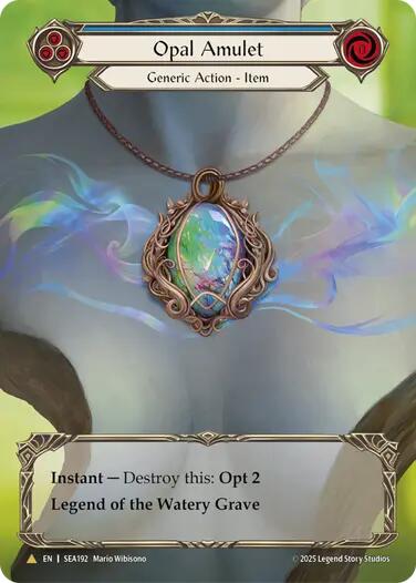 Opal Amulet (Treasure) [SEA192] (High Seas)  Cold Foil | Gamers Paradise