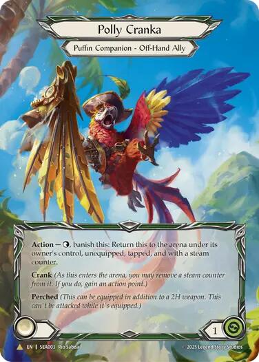 Polly Cranka (Treasure) [SEA003] (High Seas)  Cold Foil | Gamers Paradise