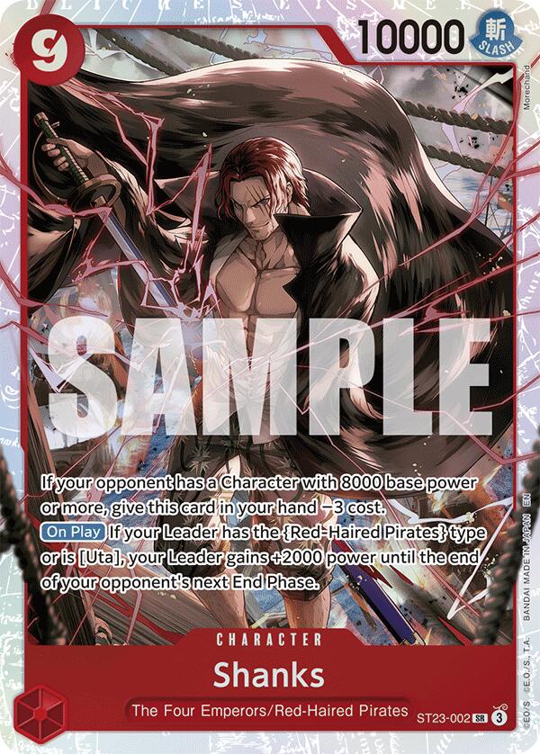 Shanks (002) [Starter Deck: Red Shanks] | Gamers Paradise